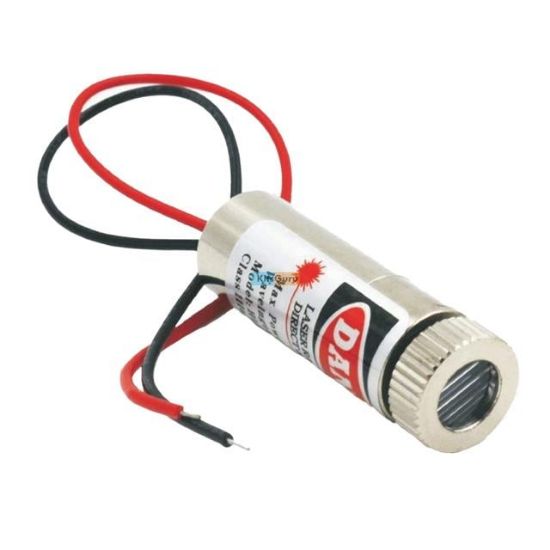 Weko WK-27171 Kırmızı Artı Düz Çizgi Lazer Modül 1.5-12VDC (5mW 650nm) resmi