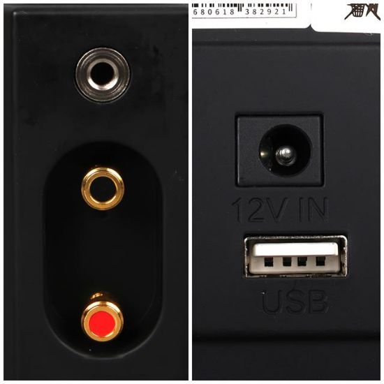 MagicVoice MV-18 30 Watt Hat Trafolu USB'li Sütun Hoparlör (2'li Takım) resmi