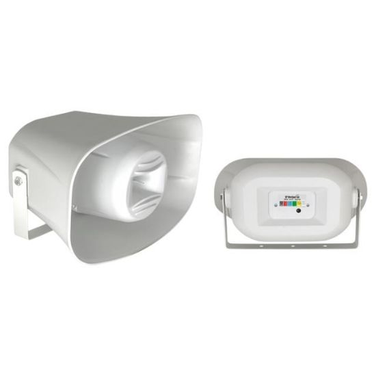 Osawa OSW-480T Aqua 50 Watt 16 CM Trafolu ABS Horn Hoparlör 8-16-32 Ohm 70-100 Volt Girişli 440x280x300mm resmi