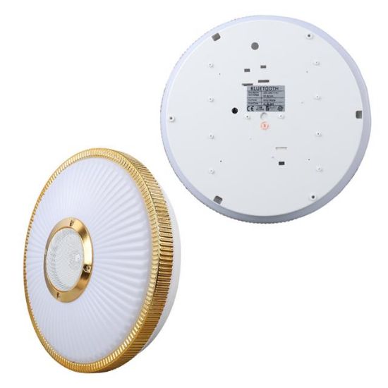 POWERMASTER AL-BL300 BEYAZ 34*8.5 CM 24 WATT BLUETOOTH HOPARLÖRLÜ TAVAN AYDINLATMA resmi