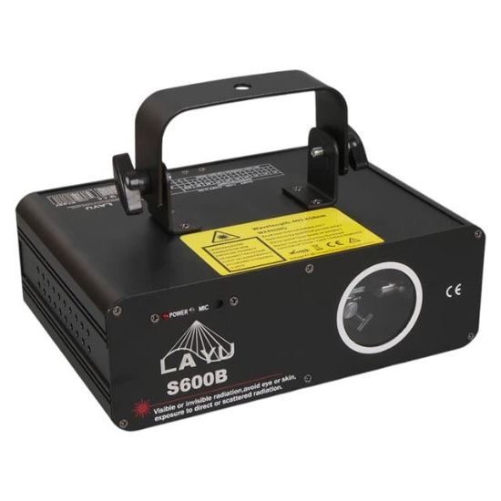 Layu S600B 600-700mW Profesyonel Mavi Beam Efekt Lazeri resmi