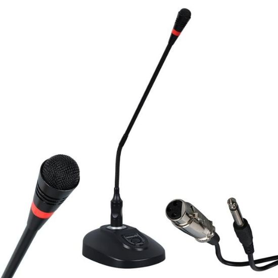 Osawa OSW-555 Kondenser Kürsü Mikrofonu 5 Metre Kablolu 20 Ohm (Bas Konuş) resmi