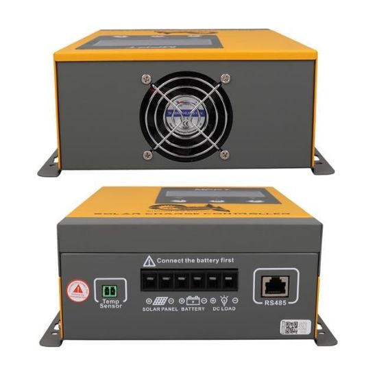Sunsolar MPK30 MPPT Solar Şarj Kontrol Cihazı 30A (12V/24V/36V/48V Otomatik) 250V Maksimum PV LCD Ekranlı RS485 Portlu resmi