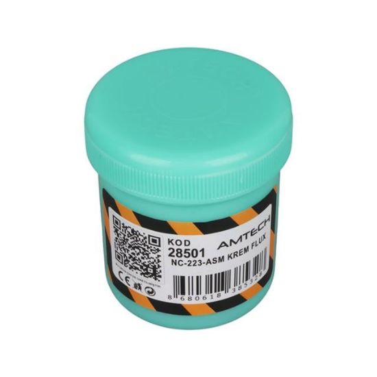Amtech NC-223-ASM 100g Lehim Kremi (Flux) No-Clean Profesyonel SMD Lehimleme resmi