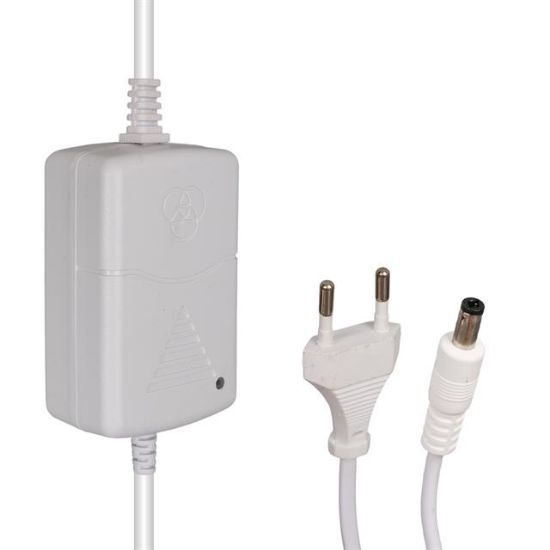 Weko Tottolet 1200 12 Volt - 3.2 Amper 5.5 2.5 Uçlu Yerli Üretim Plastik Kasa Beyaz Masaüstü Adaptör resmi