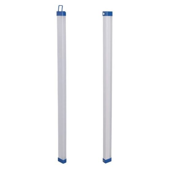 PowerMaster T570 70cm 100W Çubuk Portatif LED Işıldak Şarjlı Tüp Lamba 1800mAh resmi