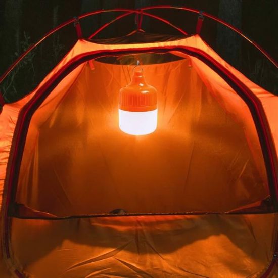 Ledx LN-OR20G 20 Watt TYPE-C Şarjlı Taşınabilir Asma Kancalı Kamp Çadır Lambası 6500K 1200mAh 3 Modlu ABS Malzeme resmi