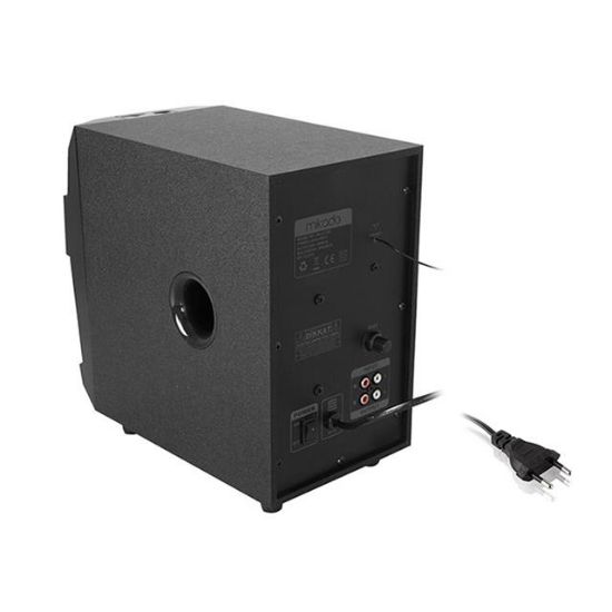 Mikado MD-671BT 2+1 40W RMS Siyah Usb+SD+Fm Destekli Multimedia Bluetooth Speaker Ev Sinema Sistemi resmi