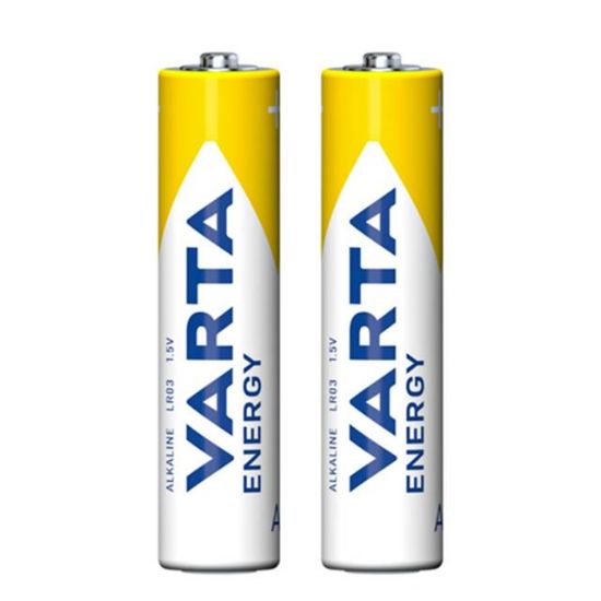  Varta 4103229482 LR03 1.5 Volt Alkalin 20'li İnce AAA Kalem Pil resmi