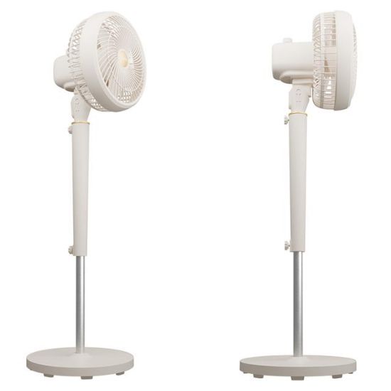 Everest Fan12 Dynabreeze 9'' 70 Watt 3 Hız Kademeli 2000RPM Çift Motorlu Vantilatör Krem Gold resmi