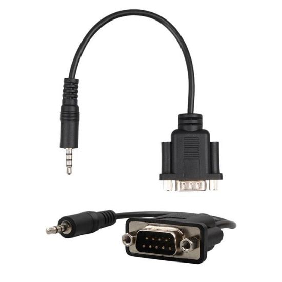 Powermaster 9 Pin Rs232 Erkek - 3.5 Mm Stereo Erkek 3 Boğumlu Jack Kablo resmi