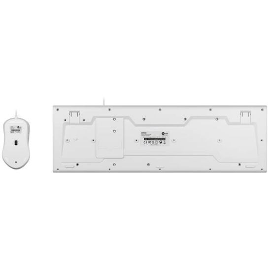 Lenovo Lecoo CM101 USB Kablolu Türkçe Q Klavye - Mouse Set Beyaz  resmi