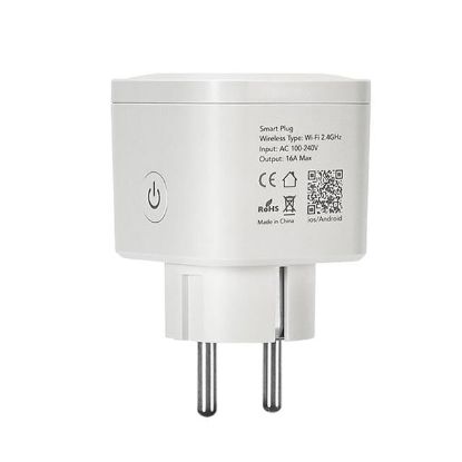 X-Level X-Plug XSP9010 On/Off Tuşlu Android/iOs/App Smartlife Telefon Kontrollü 16A Akım Korumalı Wifi Akıllı Priz resmi