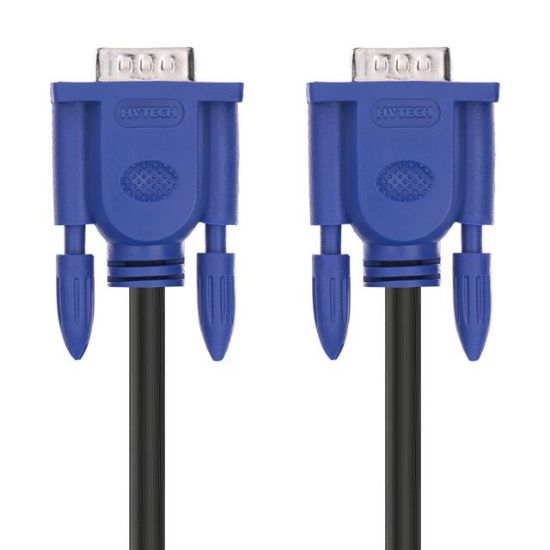 Hytech HT-VGA15 15 Pin Erkek/Erkek 15 Metre Vga Görüntü Aktarma Kablosu              resmi