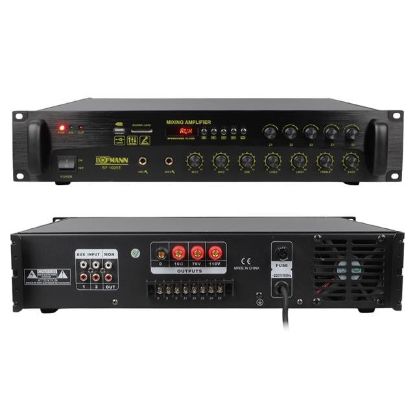 Bofmann BF-1005T 1000 Watt USB-SD-Bluetooth Hat Trafolu 5 Bölgeli Mixer Anfi resmi