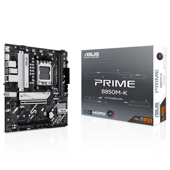 ASUS PRIME B850M-K AM5 DDR5 8400MHZ(OC) HDMI mATX ANAKART resmi