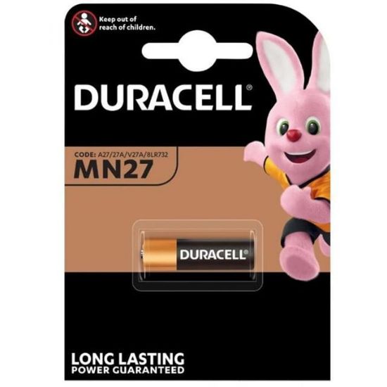 DURACELL MN27 PİL (TEKLİ PAKET)(27A PİL) resmi
