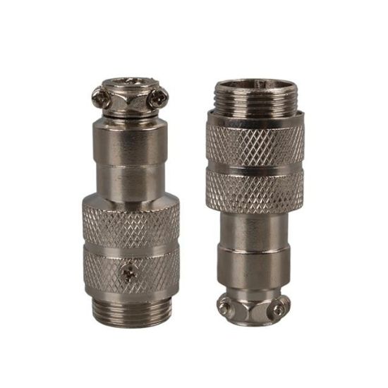 Mayk GX16-2 Pinli Metal Erkek Konnektör (M16 - 16mm) resmi