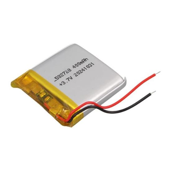 PowerMaster 582728 3.7V 400mAh Lityum Polimer (Li-po) Batarya Ciklet Pil resmi