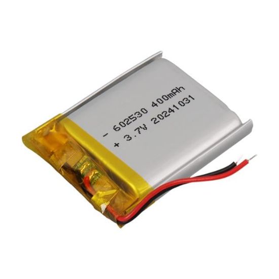 PowerMaster 602530 3.7V 400mAh Lityum Polimer (Li-po) Batarya Ciklet Pil resmi