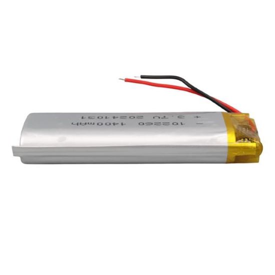PowerMaster 102260 3.7V 1400mAh Lityum Polimer (Li-po) Batarya Ciklet Pil resmi