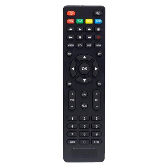 WEKO KR REDLINE TS-100 HD VE T SERİSİ XTREAM TUŞLU HD UYDU KUMANDA (3447=3444=8130) (40051=3447) resmi