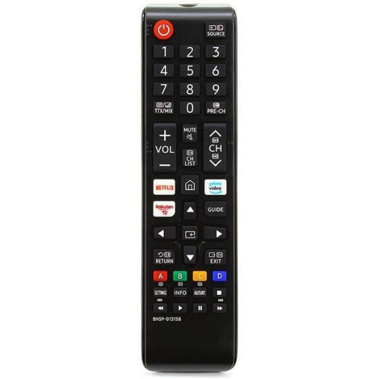 WEKO KL SAMSUNG BN59-01315B NETFLIX-PRIME VIDEO-RAKUTEN TUŞLU KISA LCD LED TV KUMANDA resmi