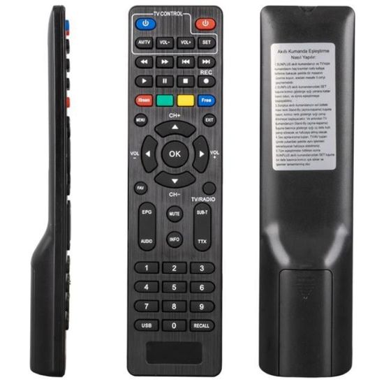 Hey Sungate Sunplus Astra Falcon Full Hd Tv Özellikli Uydu Kumandası (40129=6044) resmi