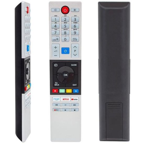 Hey Toshıba Ct-8543 Netflıx-Prıme Vıdeo-Youtube Tv Tuşlu Lcd Led Tv Kumanda (40182=6220) resmi