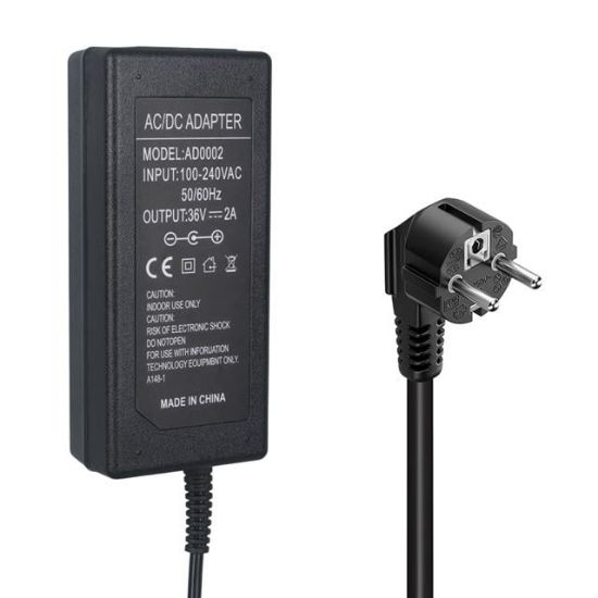 Powermaster 36 Volt 2 Amper 3 Pin Scooter Şarj Adaptörü AD0002                                     resmi