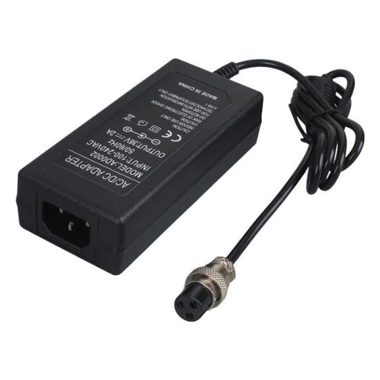 Powermaster 36 Volt 2 Amper 3 Pin Scooter Şarj Adaptörü AD0002                                     resmi