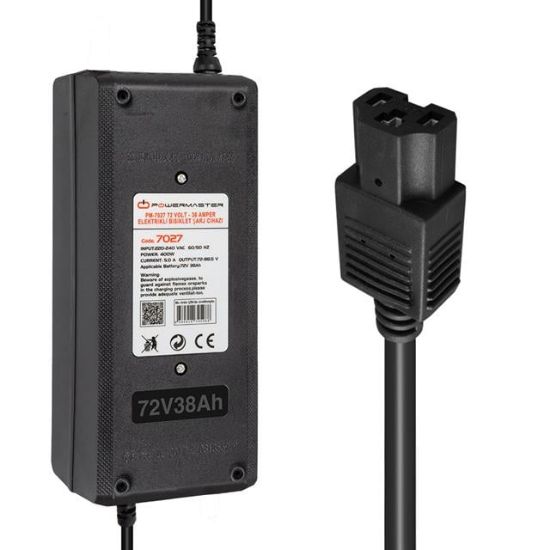 Powermaster PM-7027 72 Volt - 38 Amper Elektrikli Bisiklet Şarj Cihazı resmi