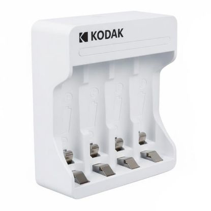 Kodak KD-29490 4'lü AA/AAA Ni-MH Otomatik Hızlı Pil Şarj Cihazı (Type-C) resmi