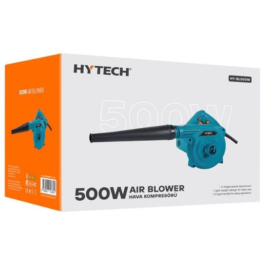 HYTECH HY-BL500W GERÇEK 500W 6 KADEMELİ HAVA ÜFLEYİCİ KOMPRESÖR AIR BLOWER resmi