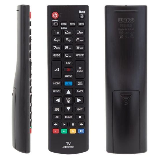 WEKO KL LG 3D VE SMART TUŞLU AKB73975761 LCD LED TV KUMANDA resmi