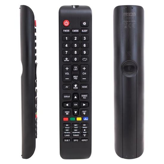 WEKO KL DİJİTSU 55SH * ROSE ATV-232 * TECHNOBOX LCD LED TV KUMANDA (2137=32064) resmi