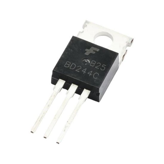 BD 244C TO-220 TRANSISTOR FSC resmi