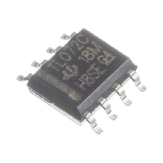 TL 072 SOIC-8 SMD ENTEGRE DEVRE resmi