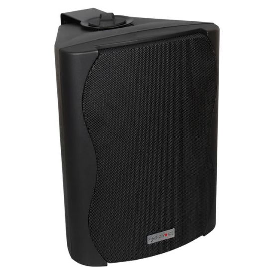 MagicVoice F-LHY6.5S 6.5" (16 CM) Hat Trafolu Duvar Tipi Sütun Hoparlör (30W RMS / 200W Peak - MP3 USB Uyumlu) - Siyah resmi