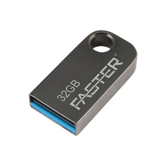 Faster 32 GB Mimi Serisi USB 3.0 Yüksek Hızlı Metal Flash Bellek resmi