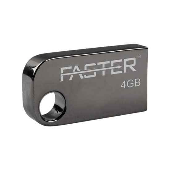 Faster 4 GB Mimi Serisi USB 3.0 Yüksek Hızlı Metal Flash Bellek resmi
