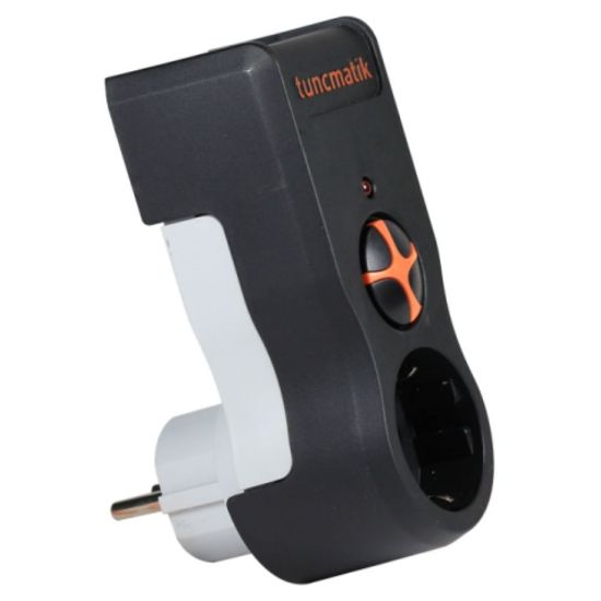 TUNCMATIK POWERSURGE 1LI SIYAH TSK19020 resmi