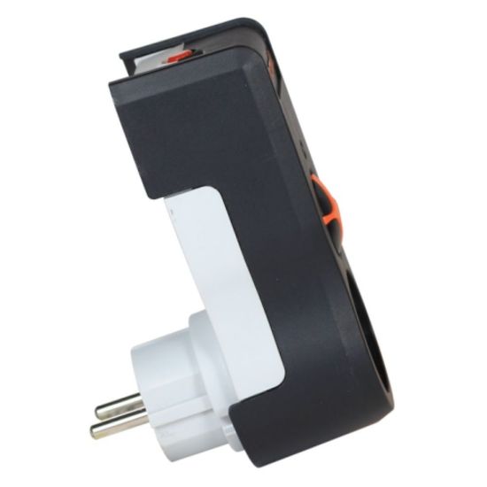 TUNCMATIK POWERSURGE 1LI SIYAH TSK19020 resmi