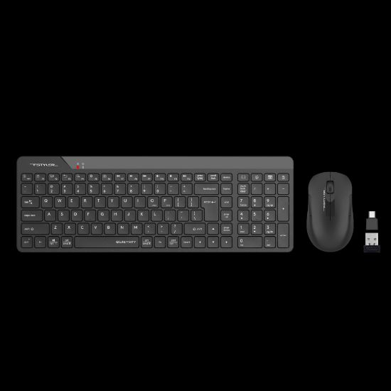 A4 TECH FG2300 Q 2.4 GHZ AİR2 SİYAH KLAVYE+MOUSE resmi