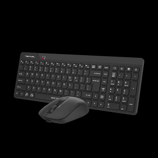 A4 TECH FG2300 Q 2.4 GHZ AİR2 SİYAH KLAVYE+MOUSE resmi