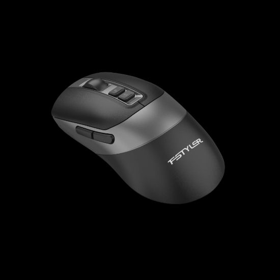 A4 TECH FG50S PLUS OPTIK MOUSE SILENT SİYAH 3200DPI resmi
