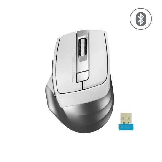 A4 TECH FB35S OPTIK MOUSE SILENT BEYAZ 2000 DPI resmi