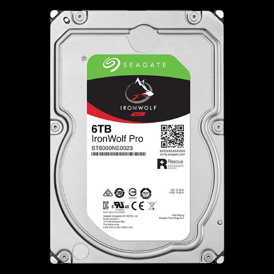 6TB SEAGATE IRONWOLF 7200RPM 256MB ST6000NT001 resmi