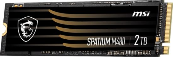 2TB MSI SPATIUM M480 PRO NVMe M.2 7400/7000MB/s resmi