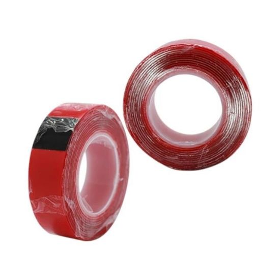 POWERMASTER 19 MM X 2 METRE KIRMIZI VHB AKRİLİK ÇİFT TARAFLI BANT (OGS BANTI) resmi